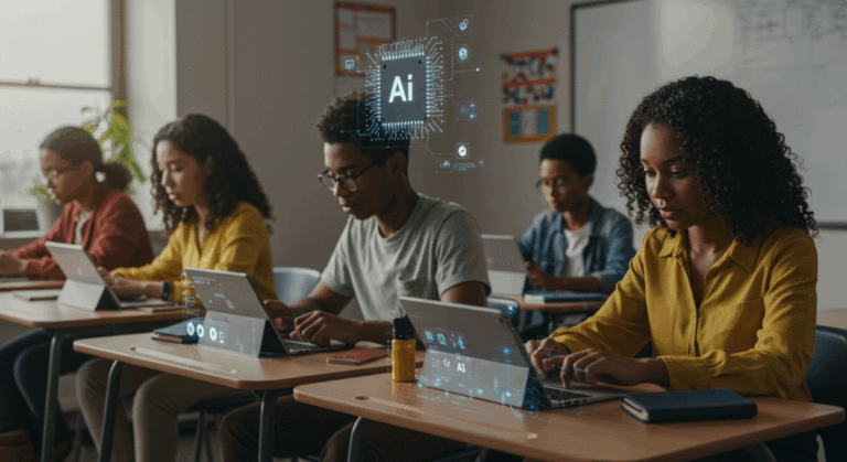 Big Tech Firms Compete to Dominate AI Tools in Classrooms Worldwide