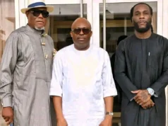 Burna Boy, Father Pay Crucial Visit to Fubara, Drive Initiative to Rebuild Dilapidated School Burna Boy