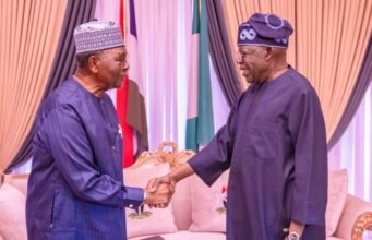 PHOTOS: Gowon visits Tinubu, Praises Leadership, Says He Protects Nigeria’s Interests Gowon
