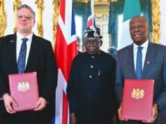 Tinubu’s Visit: Nigeria, UK seal £746m loan deal to revamp Tin Can, Apapa ports tinubu
