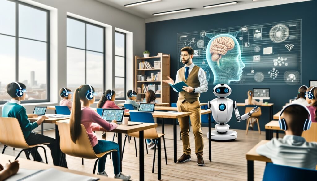Big Tech Firms Compete to Dominate AI Tools in Classrooms Worldwide