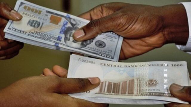 Naira hits N1,345 as local currency gains momentum against the dollar