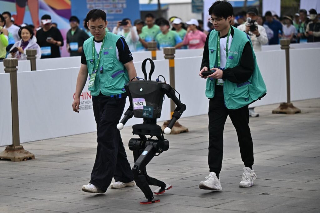 Humanoid Robots Outrun Humans at Beijing Half Marathon, Marking a New Tech Frontier in 2026
