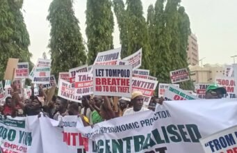 Protest Rocks National Assembly as Senate, Reps Tackle Crude Oil Theft National assembly