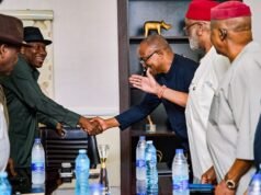 Peter Obi Meets Goodluck Jonathan in Closed-Door Talks Goodluck Jonathan