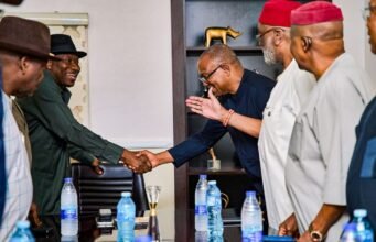 Peter Obi Meets Goodluck Jonathan in Closed-Door Talks Goodluck Jonathan