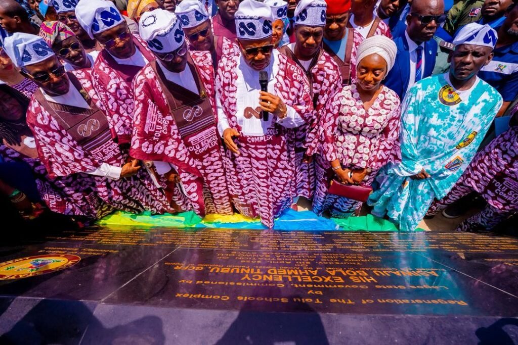 Tinubu Inaugurates Africa’s Largest Schools Complex in Lagos