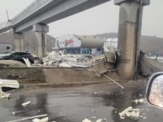 Heavy Downpour in Abuja Destroys Newly Built Kugbo Bus Station, Leaves Commuters Stranded Abuja