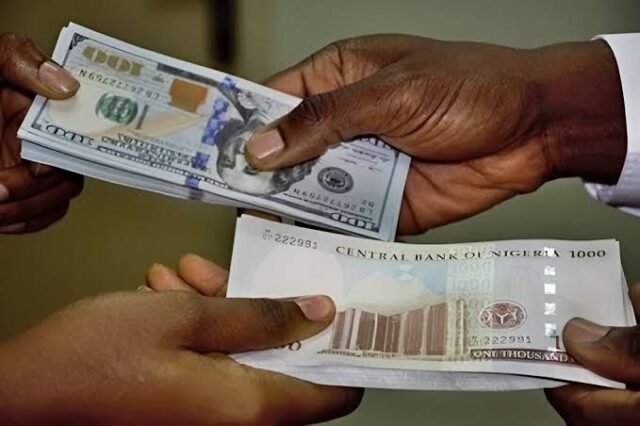 Naira slips to N1,355 against the dollar as external reserves dip slightly.