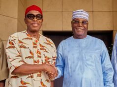 BREAKING: Atiku Holds Crucial Meeting With Amaechi After Tense ADC Presidential Primary — Negative Atiku