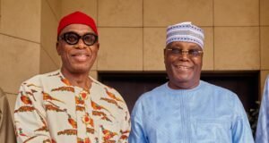 BREAKING: Atiku Holds Crucial Meeting With Amaechi After Tense ADC Presidential Primary — Negative Atiku
