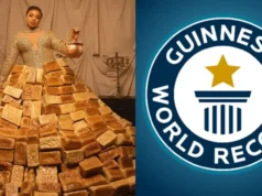 AMVCA 12: BBN Queen Mercy May Bag GWR Award With Controversial Bread Outfit Queen Mercy