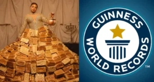 AMVCA 12: BBN Queen Mercy May Bag GWR Award With Controversial Bread Outfit Queen Mercy