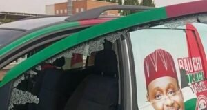 Suspected Thugs Attack Wike-Backed PDP Secretariat in Bauchi PDP Secretariat in Bauchi