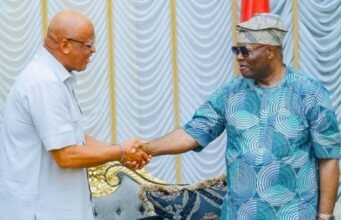 2027: Governor Eno Meets Akpabio Over Re-Election Plans, Seeks Major Backing governor eno