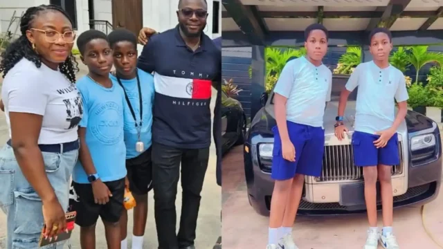 Adelabu_sister__Mrs__Olaide_Busayo_Adegoke_John-Paul_and_two_sons_in_Ibadan Adelabu