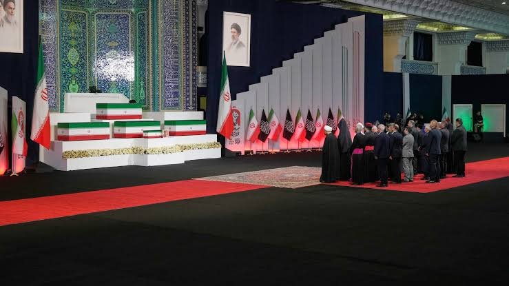 Iran’s supreme leader Ali Khamenei’s funeral ceremonies begin