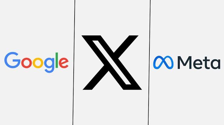 google, meta, x