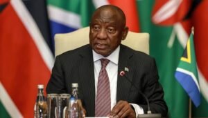South African President, Cyril Ramaphosa