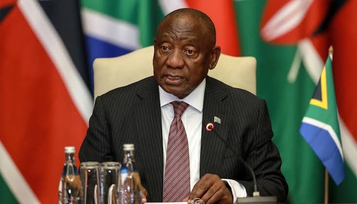 South African President, Cyril Ramaphosa