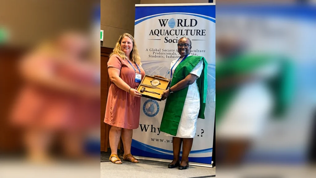 Nigerian Expert Makes History as First African President of World Aquaculture Society