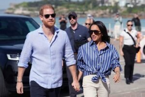 Prince Harry and wife Megan Markle