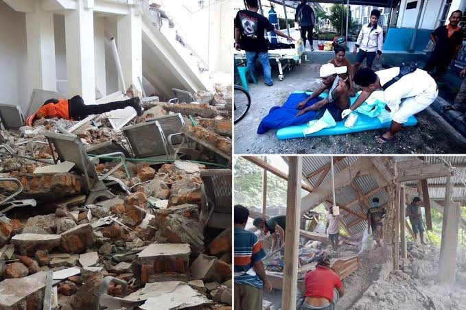 Earthquake hits Indonesia