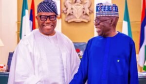 Gboyega Oyetola in closed-door meeting with Tinubu, Shettima