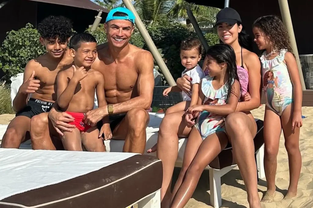 Ronaldo and Georgina