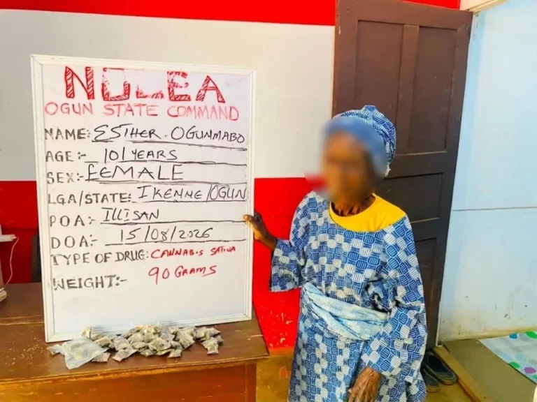 NDLEA arrests grandma foe selling cannabis