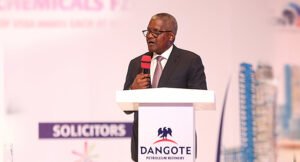 Dangote refinery shares