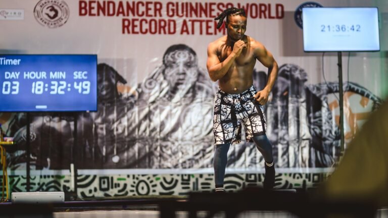 Nigerian dancer attempts GWR dance marathon