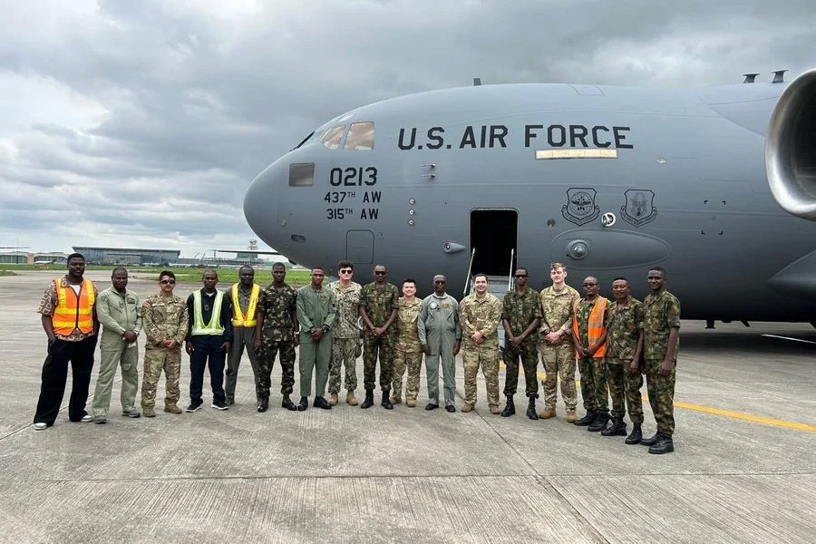 US delivers military equipment to Nigerian Air Force