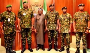 Tinubu, service chiefs meet over 2027 election security