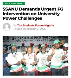 FG Releases Salary Arrears to SSANU Following Strike Threat